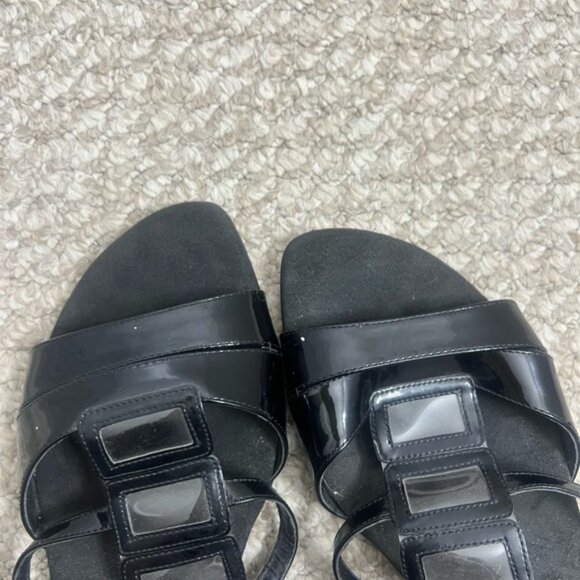 Ros Hommerson Vintage Sandal Heel black size 12 - Picture 9 of 10